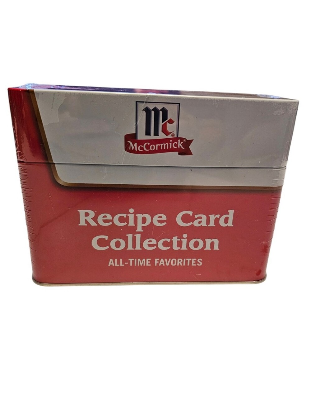 McCormick Recipe Card Collection All-Time Favorites Tin